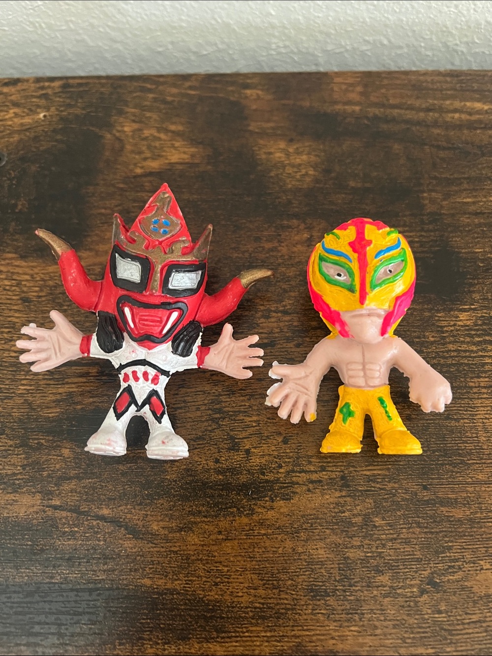 Luchador Action Figures Kids Toys Wrestling Colorful